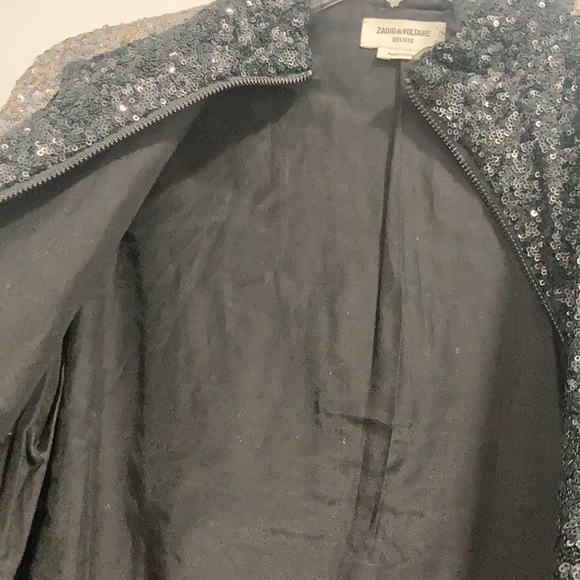 ZADIG AND VOLTAIRE BABY DELUXE JACKET - Picture 8 of 11